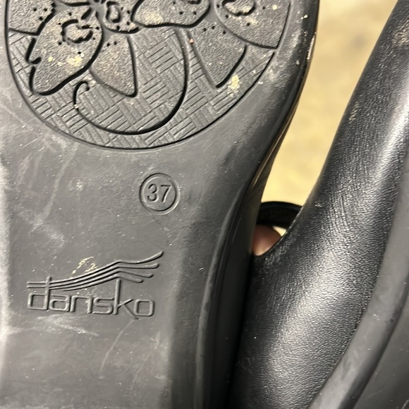Dansko Mary Jane black shoes size 37/ 6.5-7 - Picture 6 of 6